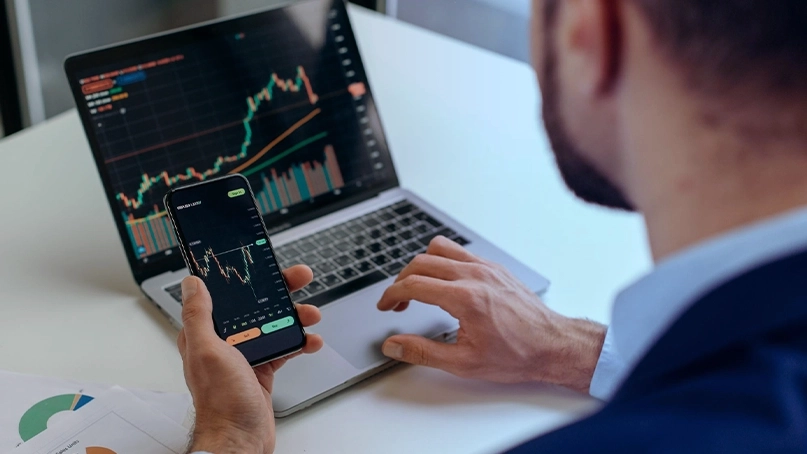 Dashboard di trading IA di Immediato Risorsa